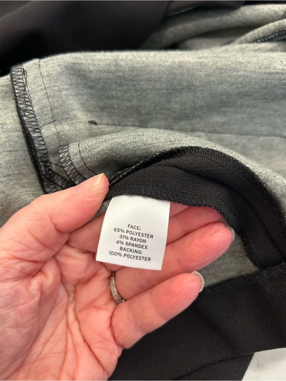 Halogen Black Double-Breasted Cropped Blazer